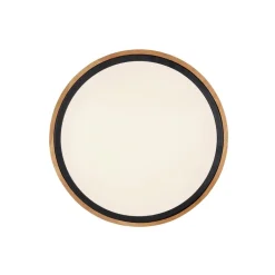 Bruno LED plafondlamp met houten frame CCT Ø 30 cm