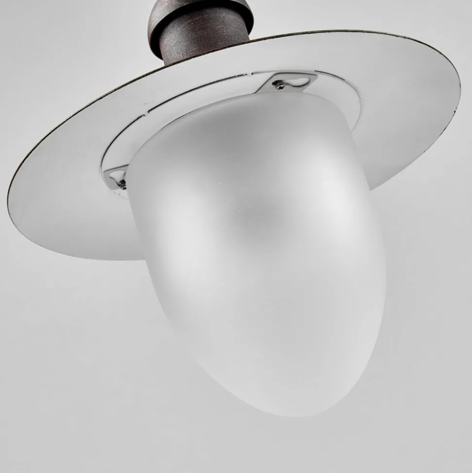 Buiten hanglamp Aruba, roestbruin