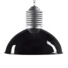 Buiten hanglamp Carla aluminium/zwart