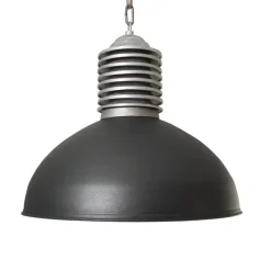 Buiten hanglamp Carla aluminium/antraciet