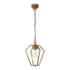 Buiten hanglamp Gemstone 3452 messing/helder