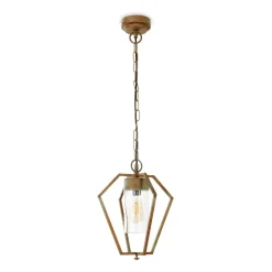 Buiten hanglamp Gemstone 3452 messing/helder