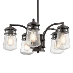 Buiten hanglamp Lyndon, 5-lamps