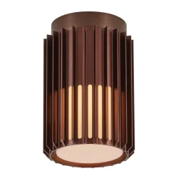 Buiten plafondlamp Aludra, Seaside metallic bruin