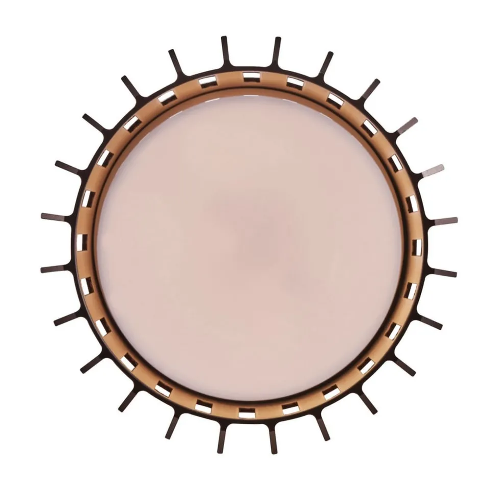 Buiten plafondlamp Aludra, Seaside metallic bruin