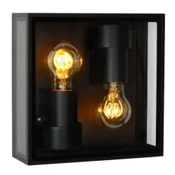 Buiten plafondlamp Dukan IP65, 2-lamps