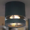 Buiten plafondlamp Focus antraciet