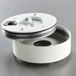 Buiten plafondlamp Girona, wit