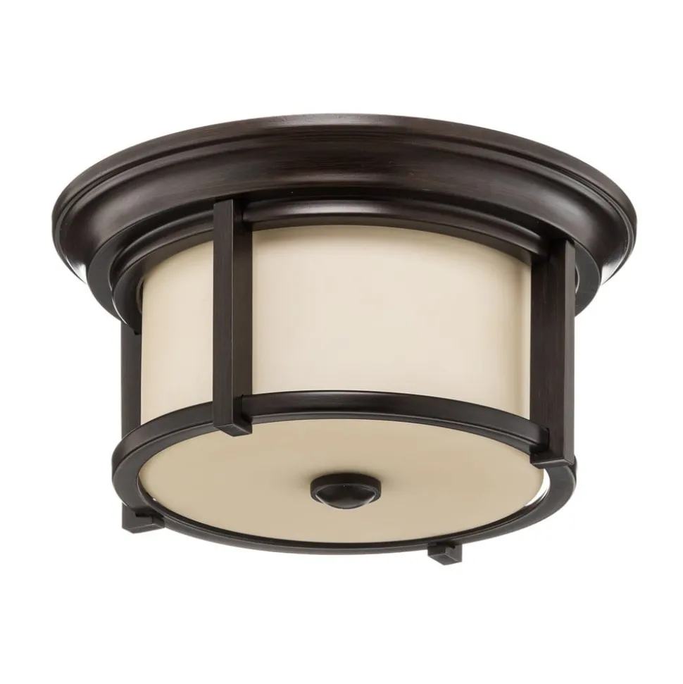 Buiten plafondlamp Merrill in brons