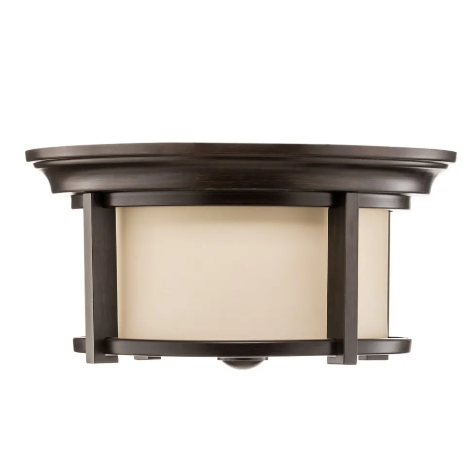 Buiten plafondlamp Merrill in brons