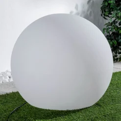 Buiten sfeerlamp Cumulus XL, bol, Ø 80 cm