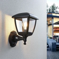 Buiten wandlantaarn Acelya met bewegingsmelder