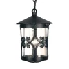 Buiten-hanglamp Hereford met ornamenten
