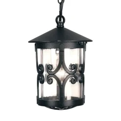 Buiten-hanglamp Hereford met ornamenten