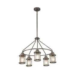 Buiten-kroonluchter Ashlandbay 5-lamps