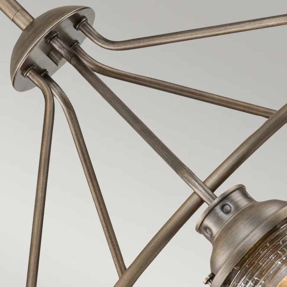 Buiten-kroonluchter Ashlandbay 5-lamps