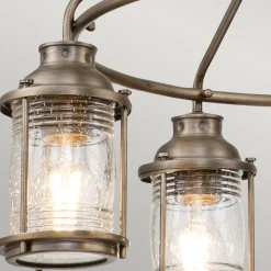 Buiten-kroonluchter Ashlandbay 5-lamps