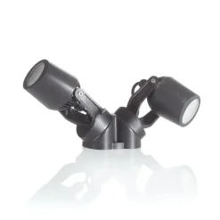 Buitenspot Minitommy 2-lamps CCT zwart/frosted