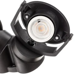 Buitenspot Minitommy 2-lamps CCT zwart/frosted