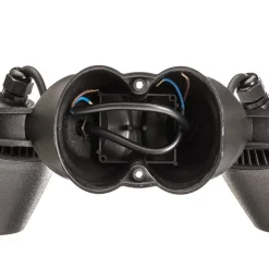 Buitenspot Minitommy 2-lamps CCT zwart/frosted