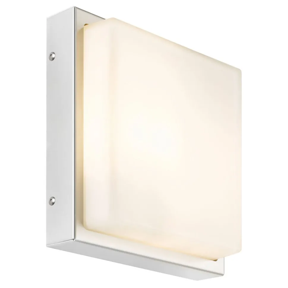 Buitenwandlamp 046, bewegingsmelder roestvrijstaal