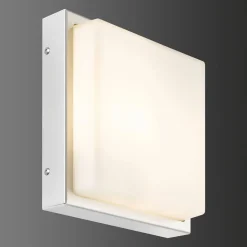 Buitenwandlamp 046, bewegingsmelder roestvrijstaal