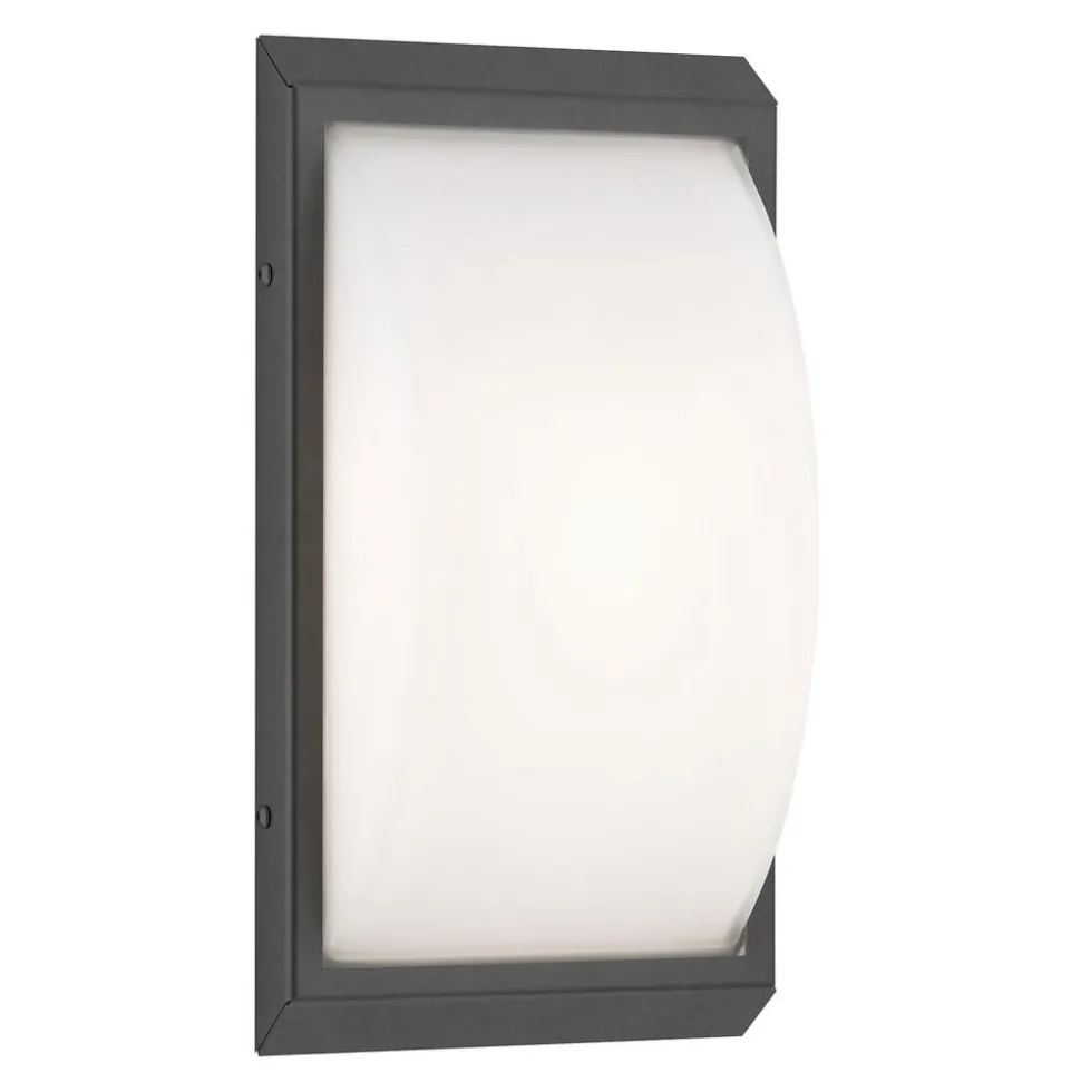 Buitenwandlamp 053 met bewegingsmelder, grafiet