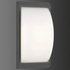 Buitenwandlamp 053 met bewegingsmelder, grafiet