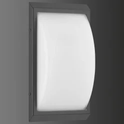 Buitenwandlamp 053 met bewegingsmelder, grafiet