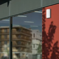 Buitenwandlamp 039 met bewegingsmelder, grafiet