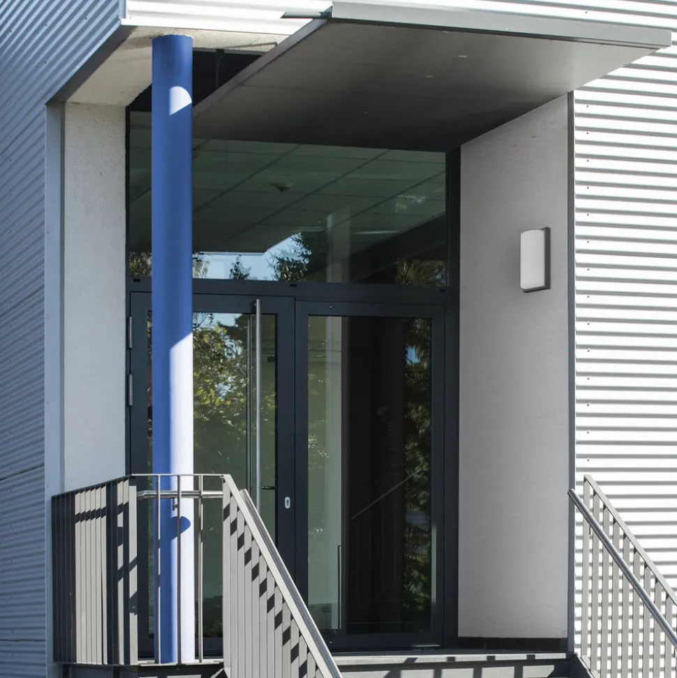 Buitenwandlamp 039 met bewegingsmelder, grafiet