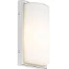 Buitenwandlamp 040 met sensor, wit