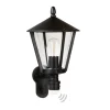 Buitenwandlamp 671, zwart met bewegingsmelder
