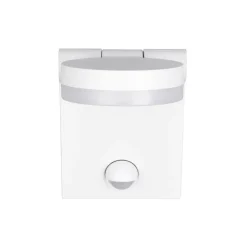 Buitenwandlamp Adour, mat wit, sensor, kantelbaar, CCT