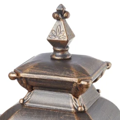 Buitenwandlamp Aiko staand nostalgisch