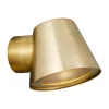 Buitenwandlamp Aleria, 1 x GU10, messing, zeewaterbestendig