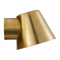 Buitenwandlamp Aleria, 1 x GU10, messing, zeewaterbestendig