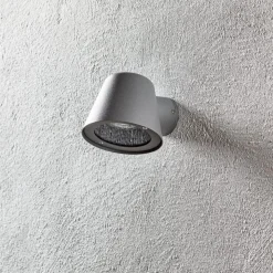 Buitenwandlamp Aleria, grijs