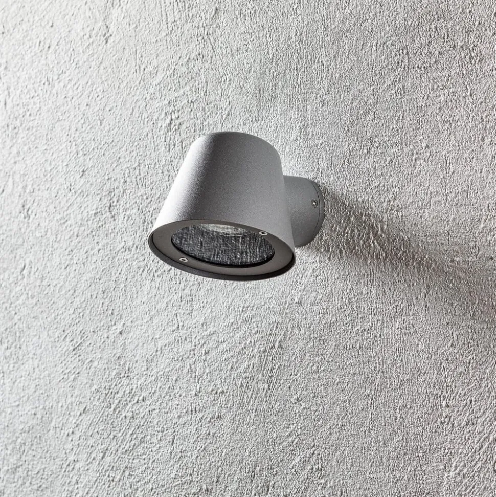 Buitenwandlamp Aleria, grijs