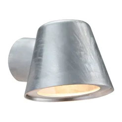 Buitenwandlamp Aleria, staal verzinkt