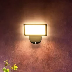 Buitenwandlamp Alkes L met sensor, 30 cm