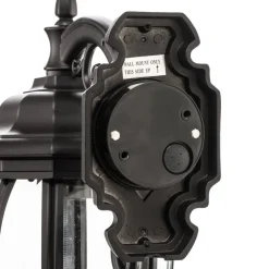 Buitenwandlamp Andrew lantaarn hangend, zwart