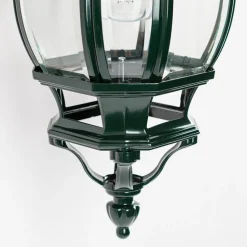Buitenwandlamp Andrew lantaarn opknoping, groen