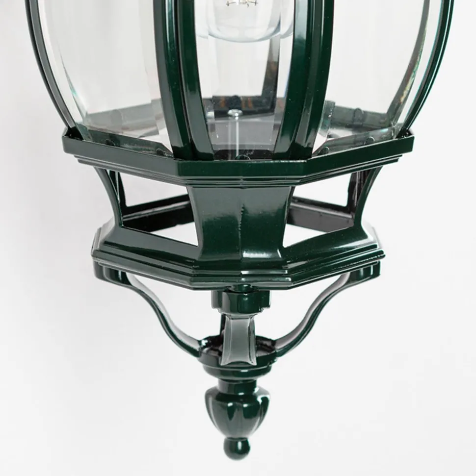 Buitenwandlamp Andrew lantaarn opknoping, groen