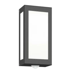 Buitenwandlamp Aqua Rain, antraciet, sensor