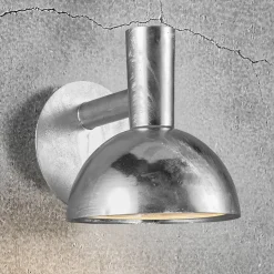 Buitenwandlamp ARKI chroom zeewaterbestendig Ø 20 cm