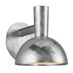 Buitenwandlamp ARKI chroom zeewaterbestendig Ø 20 cm