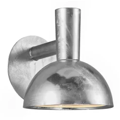 Buitenwandlamp ARKI chroom zeewaterbestendig Ø 20 cm