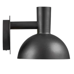 Buitenwandlamp ARKI zwart Ø 20 cm