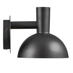 Buitenwandlamp ARKI zwart Ø 20 cm